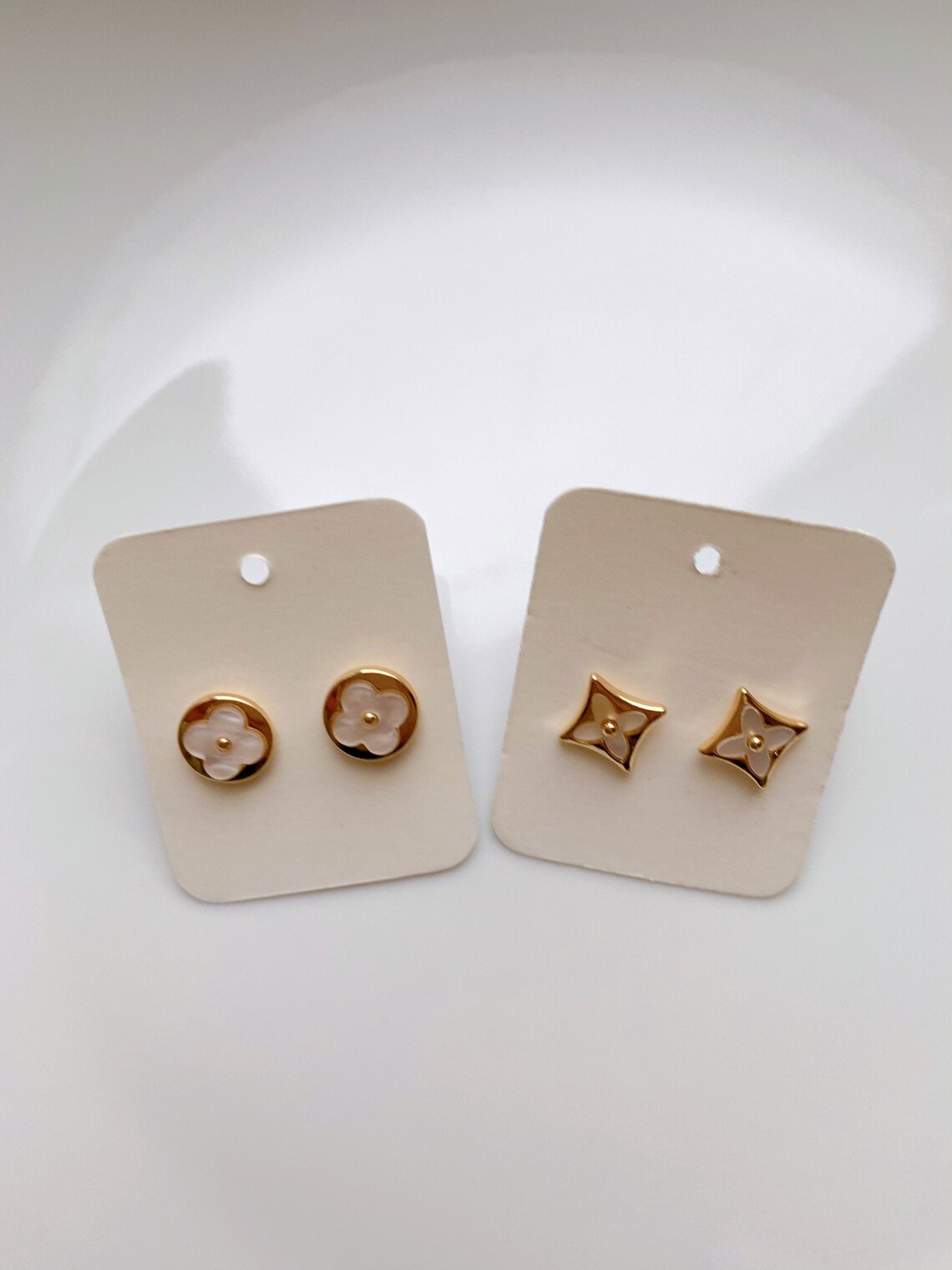 designer inspired stud earrings