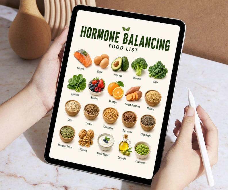 Fresh Look at Hormone Balancing Food List And Nutrition Chart Pdf And Png