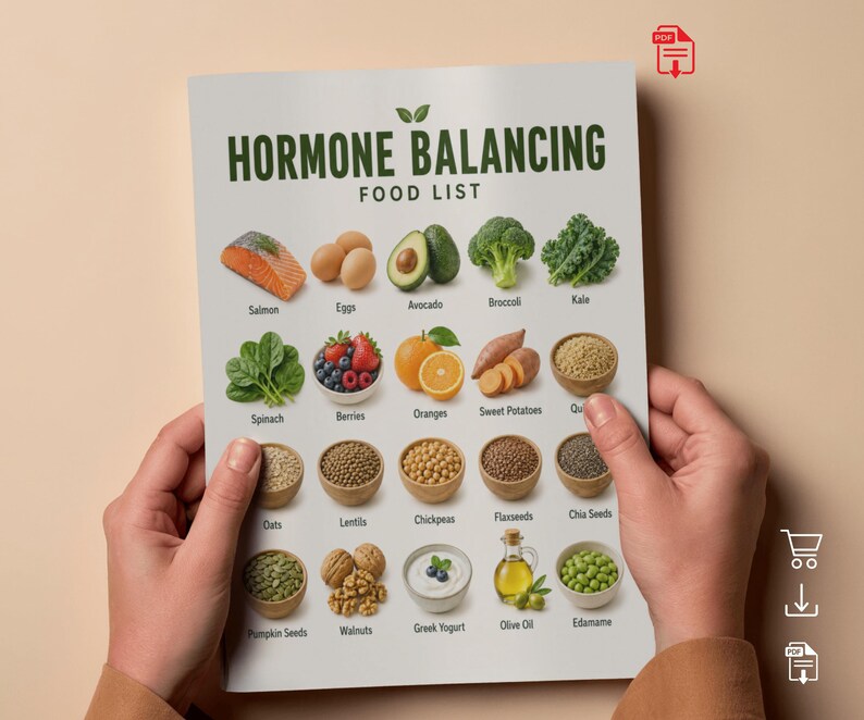 Photo inspiration: Gallery Detail: Hormone Balancing Food List And Nutrition Chart Pdf And Png
