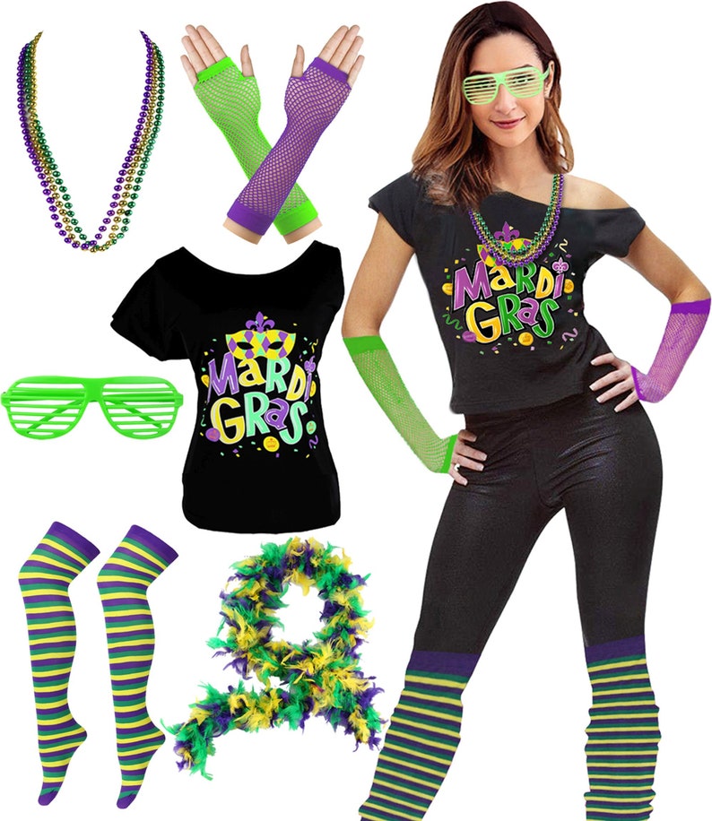 mardi gras outfit etsy