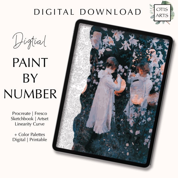 Carnation, Lily, Lily, Rose Paint By Numbers 
