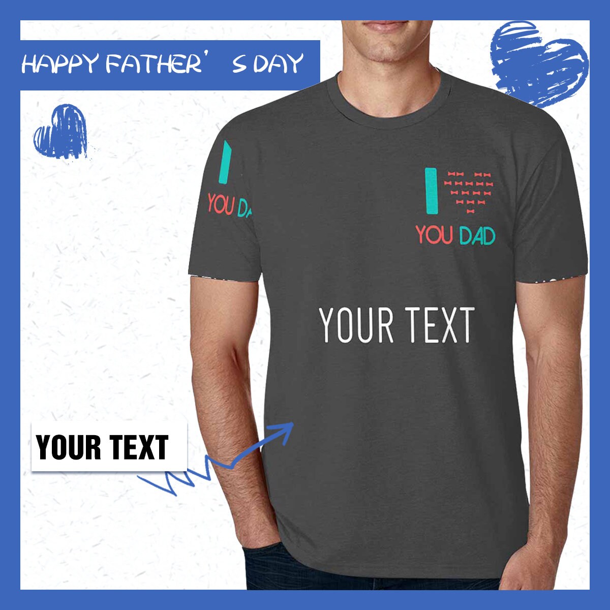 i love you shirts custom