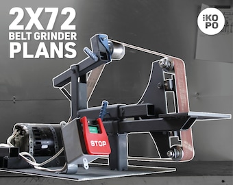 2x72'' Belt Grinder Plans | DXF Files Included | KOPO projects