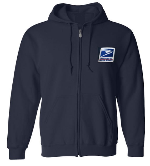 Usps full zip hoodie etsy