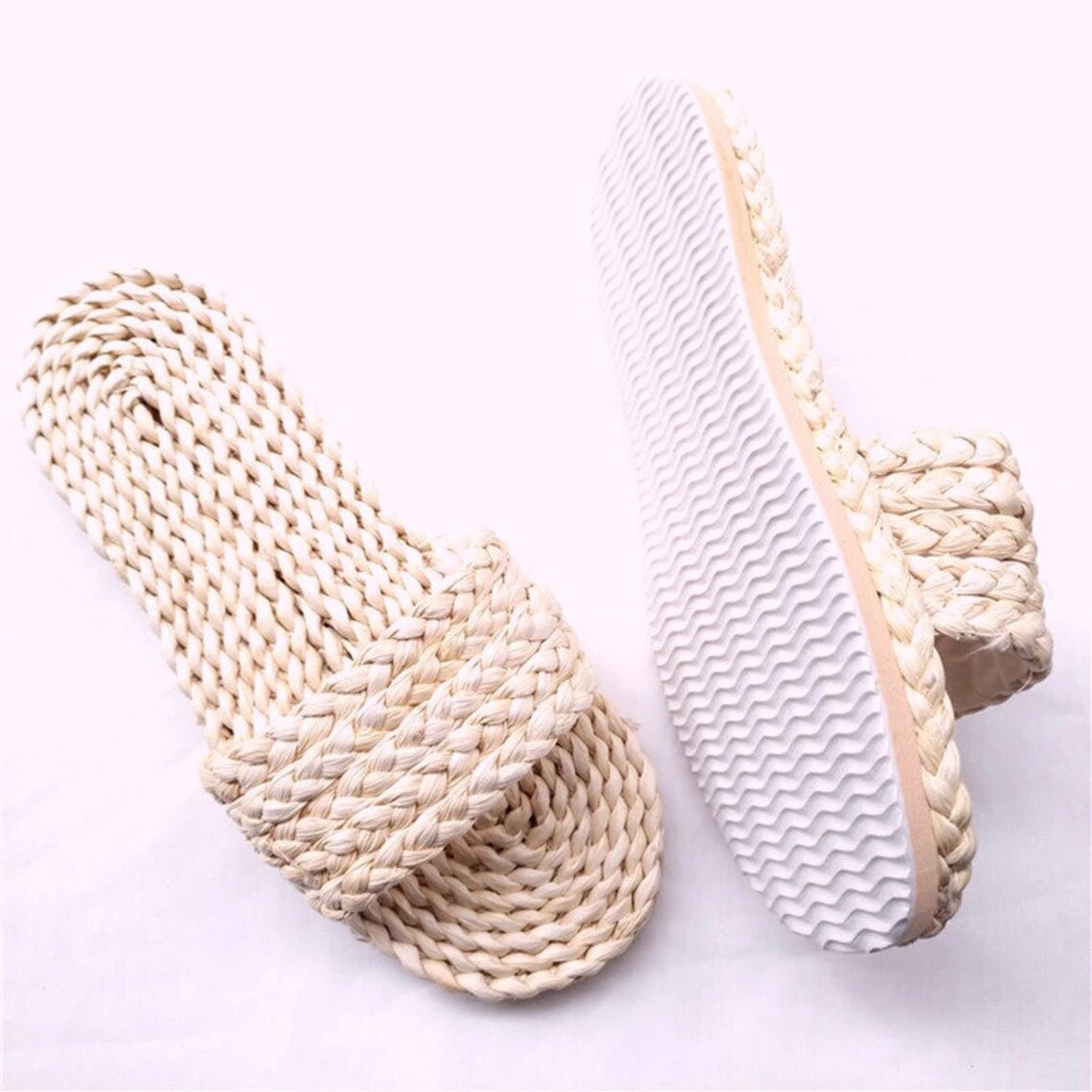 seagrass slippers