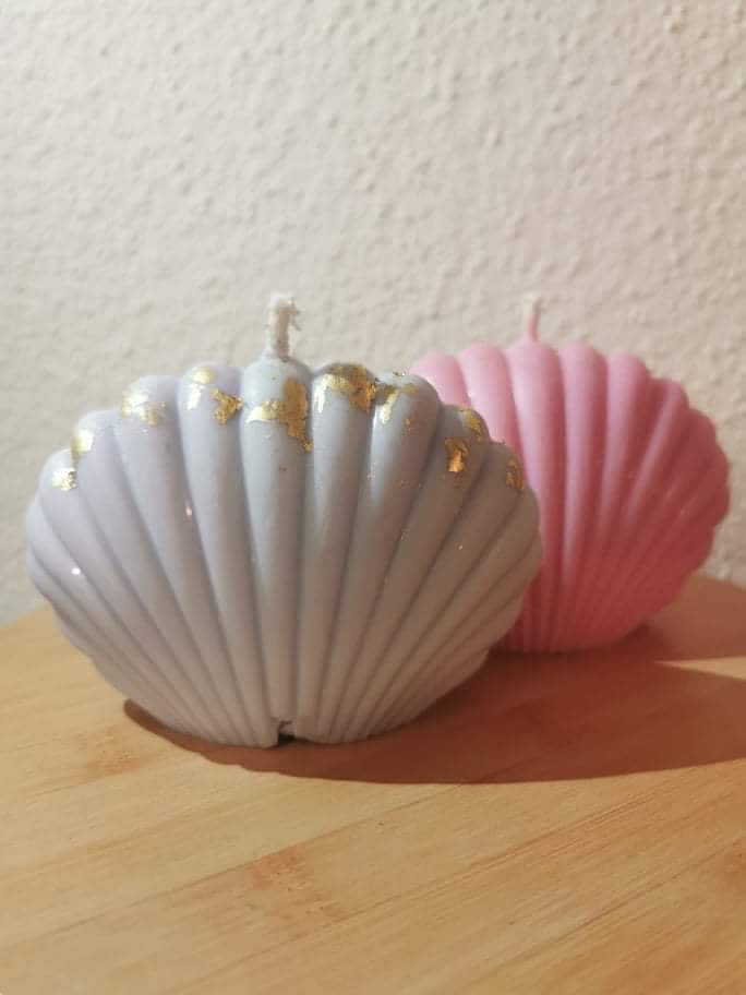 Bougie Coquillage