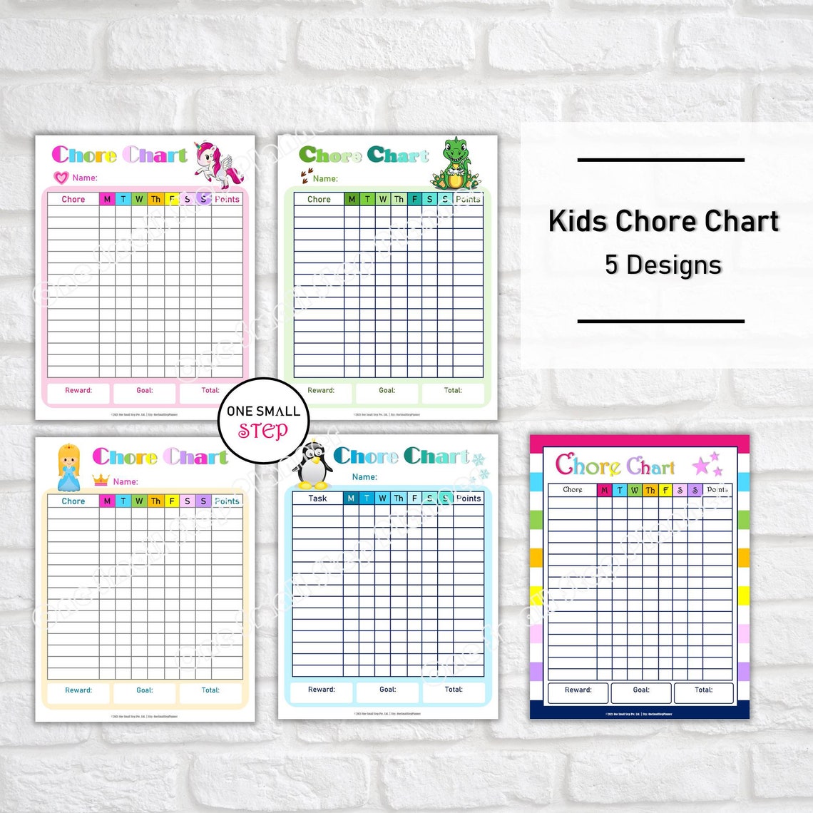 Chore Chart for Kids Kids Behavior Chart Kids Reward Chart | Etsy
