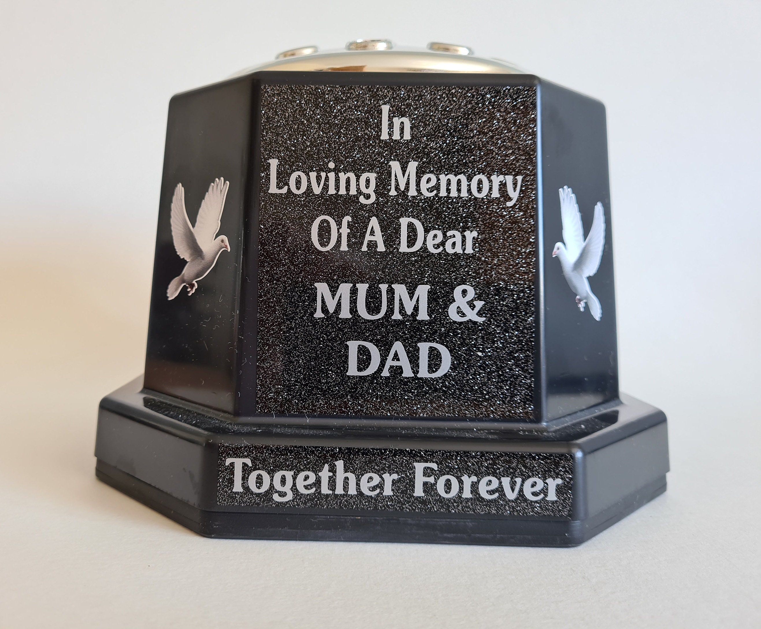 UK Made Memorial Vase MUM & DAD Pot in Loving Memory of A Dear Etsy UK