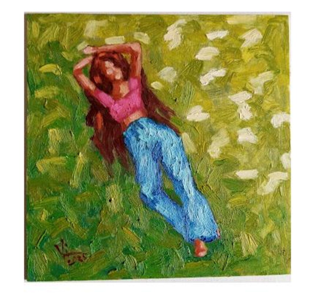 Woman Painting Abstract Portrait Woman Painting Oil Woman Abstract Art ...