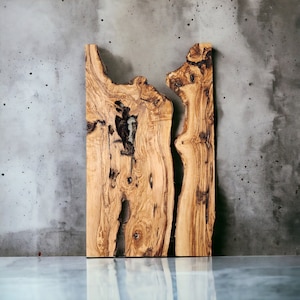 Prime Olive Wood for Wood Workers and Artisans - Live Edge Charcuterie.