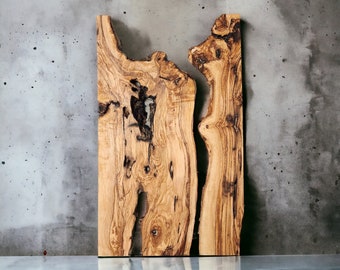 Prime Olive Wood for Wood Workers and Artisans - Live Edge Charcuterie.