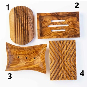 Olive Wood Soap Holder / dish