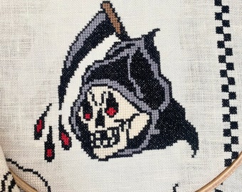 The Reaper - Cross Stitch Pattern
