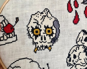 It's All In The Eyes Cross Stitch Patterm