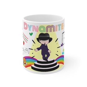 Hobicore Tasse, K-Pop Fan Art, BTS Sammlerstück, niedliche Chibi, Bangtan Tasse, Hoseok Teetasse, BT Ästhetik, niedlich, Dynamit Merchandise, Hobi, Hoffnung