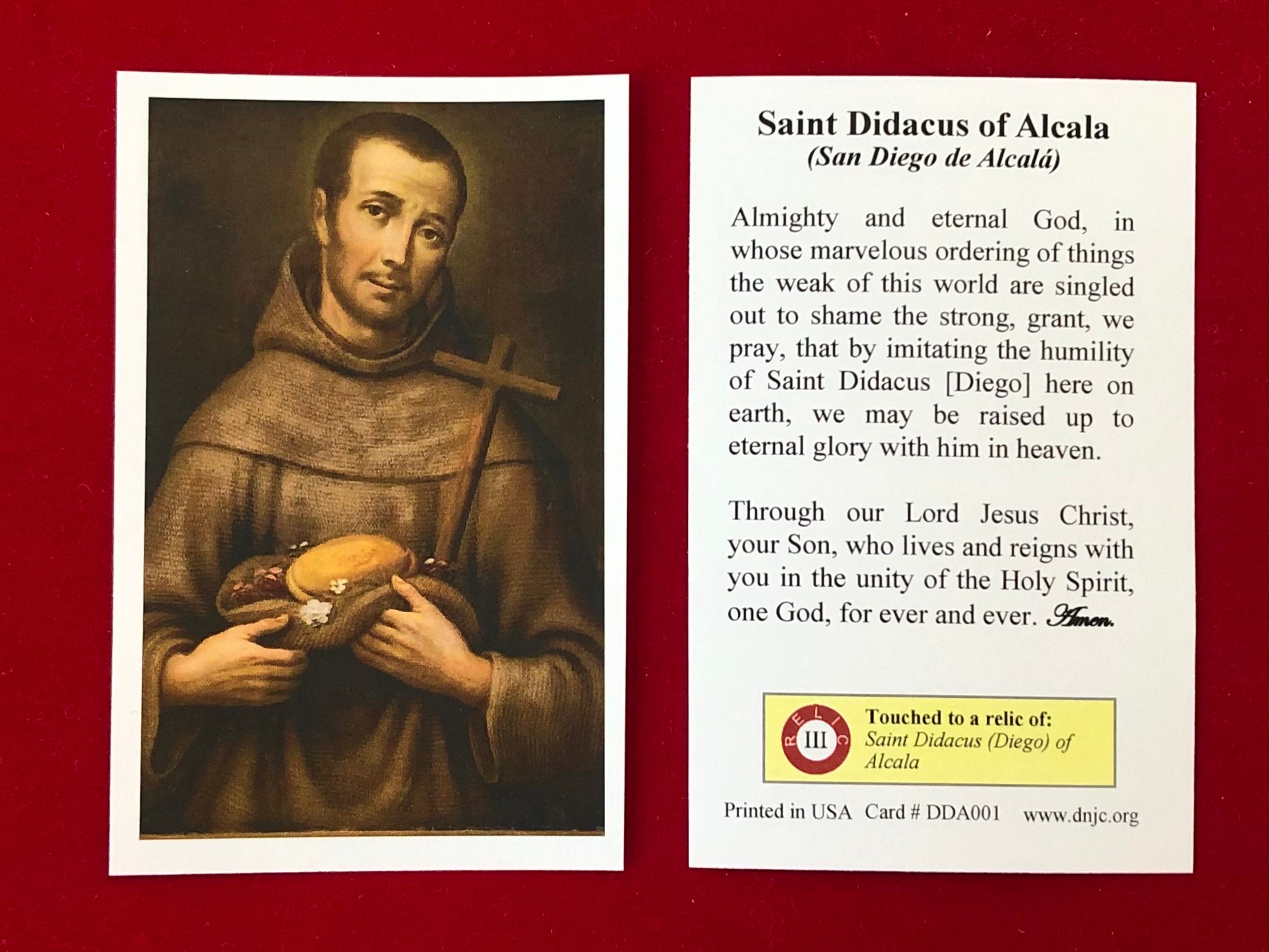 San diego de alcala - Etsy México, image size:2187x1640