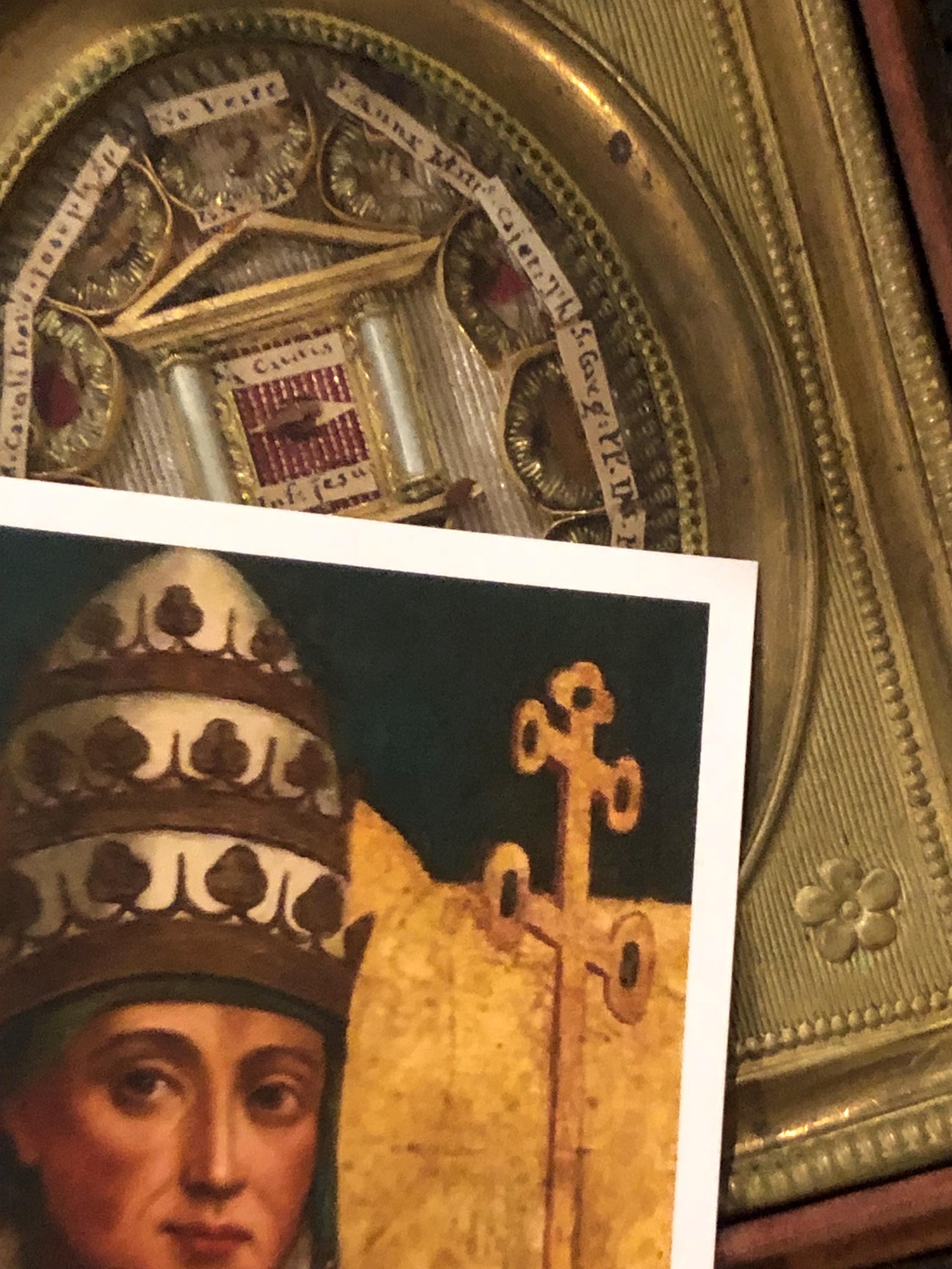 Saint Gregory the Great Third Class Relic Holy Cards (touched to a ...