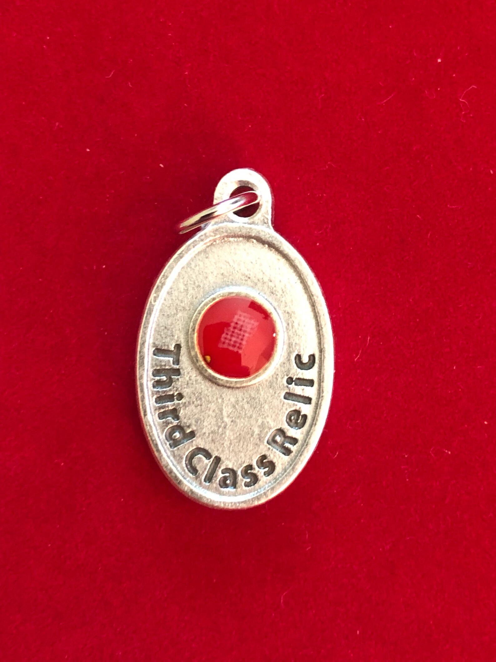 Saint Dymphna Relic Medal - Third Class Relic Integrated - Etsy