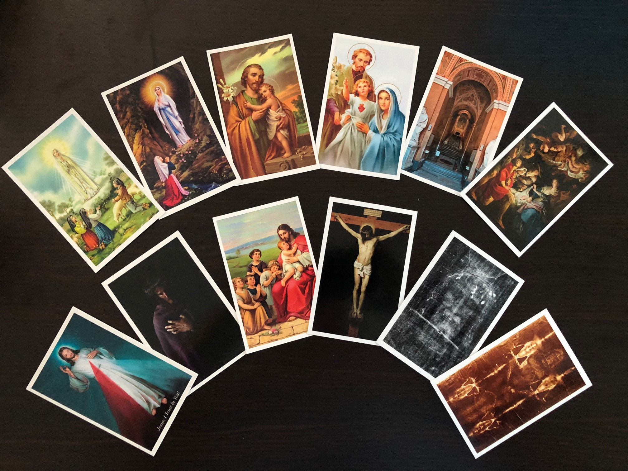 Bulk Single Third Class Relic Holy Cards 50 card Pack Etsy
