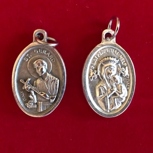 Saint Gerard Majella Relic Medal Pack - Third Class Relic Holy Card ...