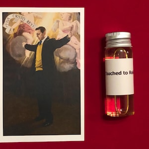 Gesegnete Miguel Pro Devotionalie Relikt Heilige Ölpackung (berührt zu einem Relikt des Seligen) Fresh