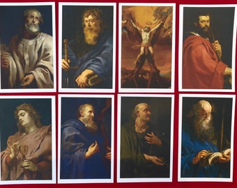 The Apostles Third Class Relic Holy Card Pack - Card Stock