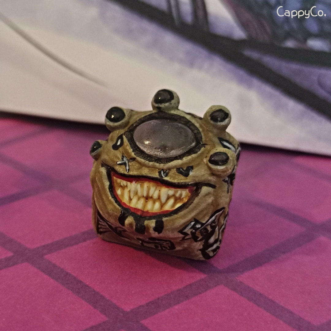 OOAK Overseer Tattoo Cappyco Artisan Keycaps Dnd RPG Etsy