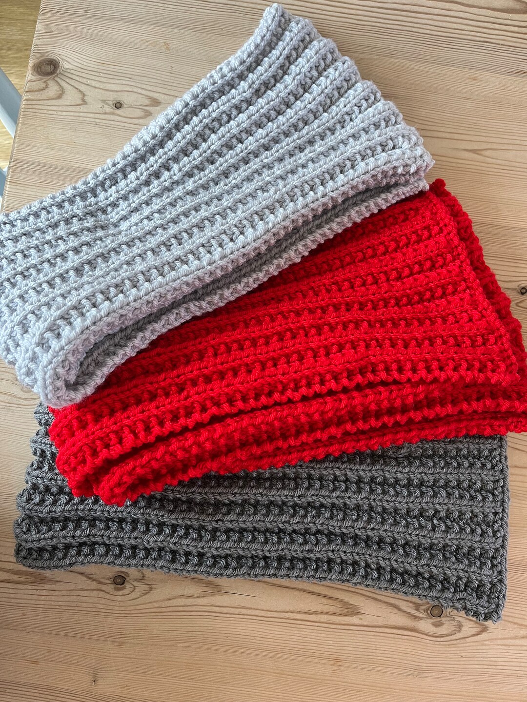 BEGINNER Easy Stylish Scarf KNITTING KIT Etsy UK