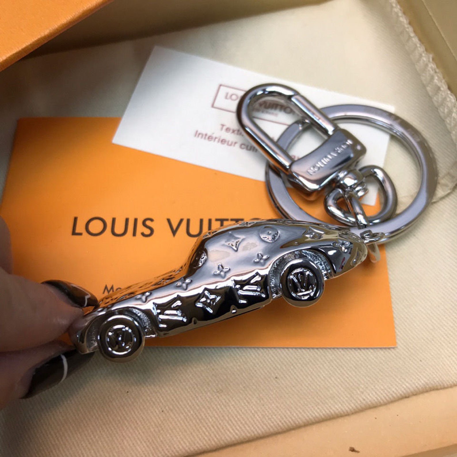 Luxury Sports car keychain key ring car keychain bag Etsy