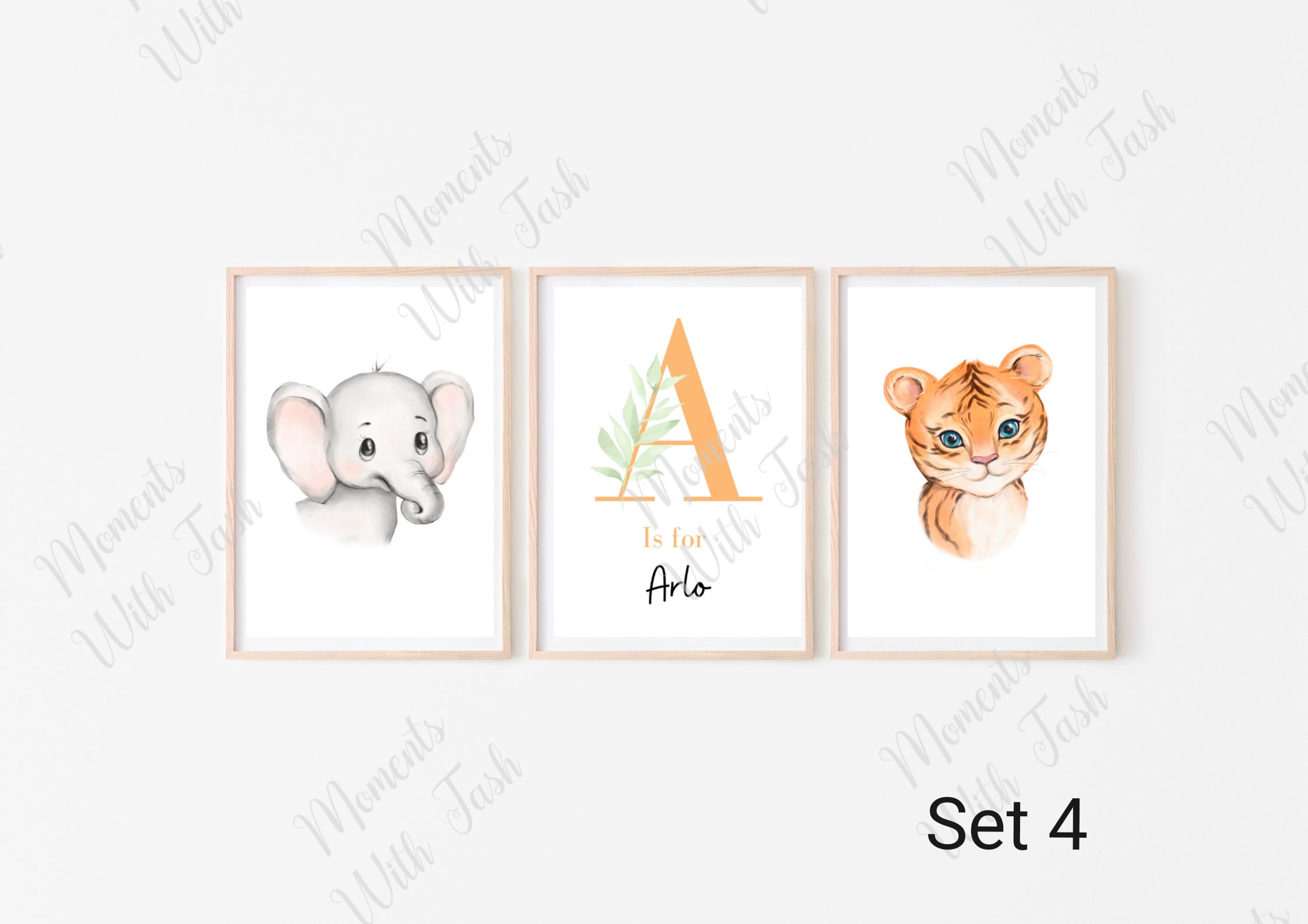 Baby/Kinder Schlafzimmer/Kinderzimmer Bild-Set. | Etsy