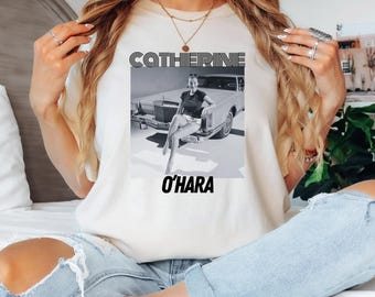 RIP Catherine O'Hara Shirt, Moira Rose Shirt, Catherine O'Hara Tribute Shirt, Vintage Style, Bella Canvas, Gildan