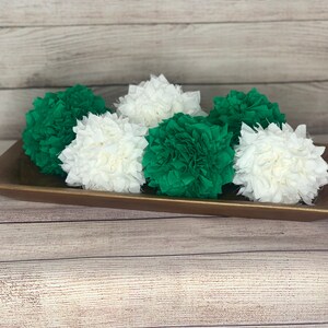 St. Patty's Day Tray Decor, Dough Bowl Fillers, Tiered Tray Decor, Rag Balls, St. Patty's Day Decor, Bowl Fillers, Tiered Tray Filler