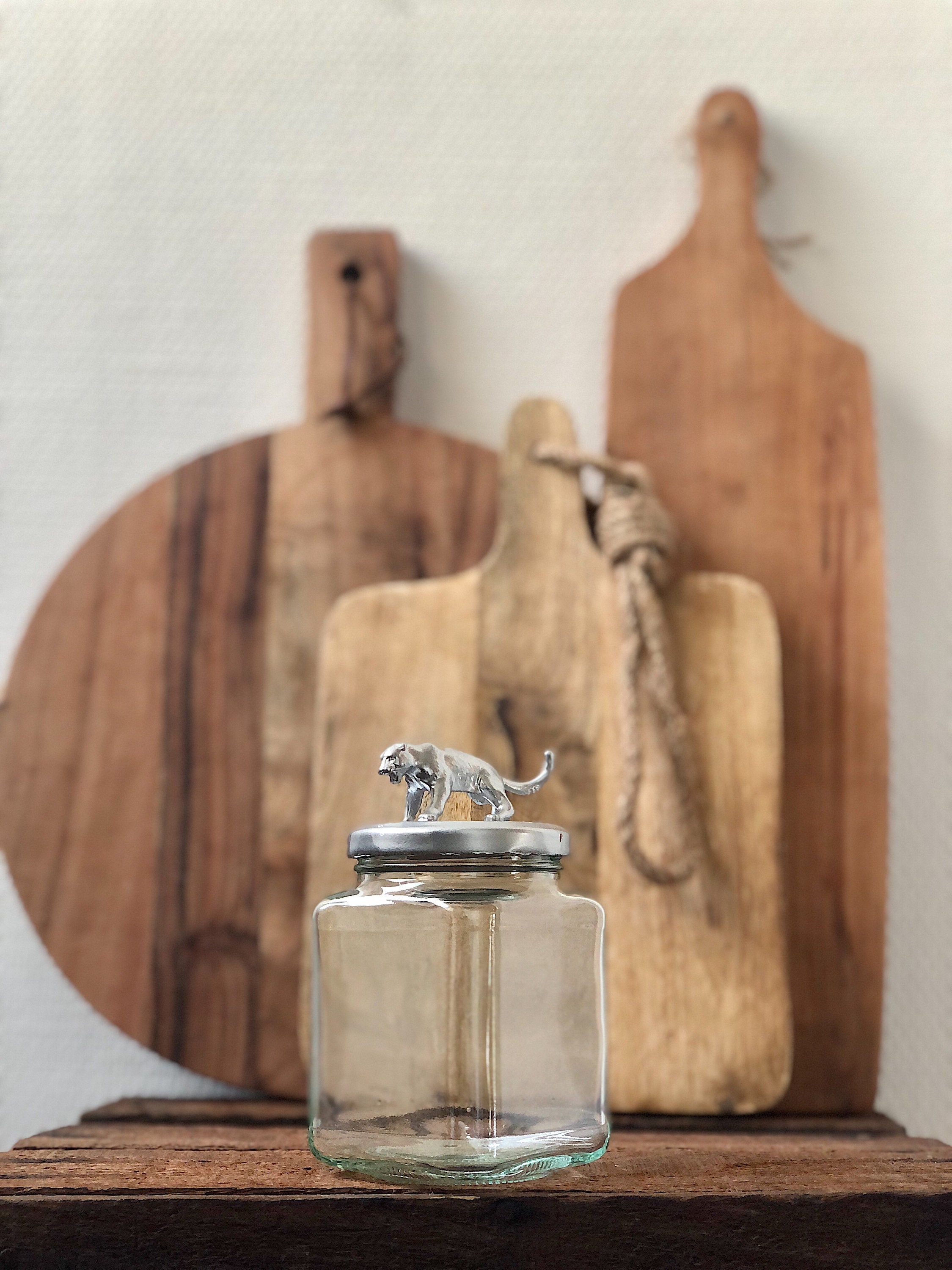 Wild Reusable and custom glass jar Etsy