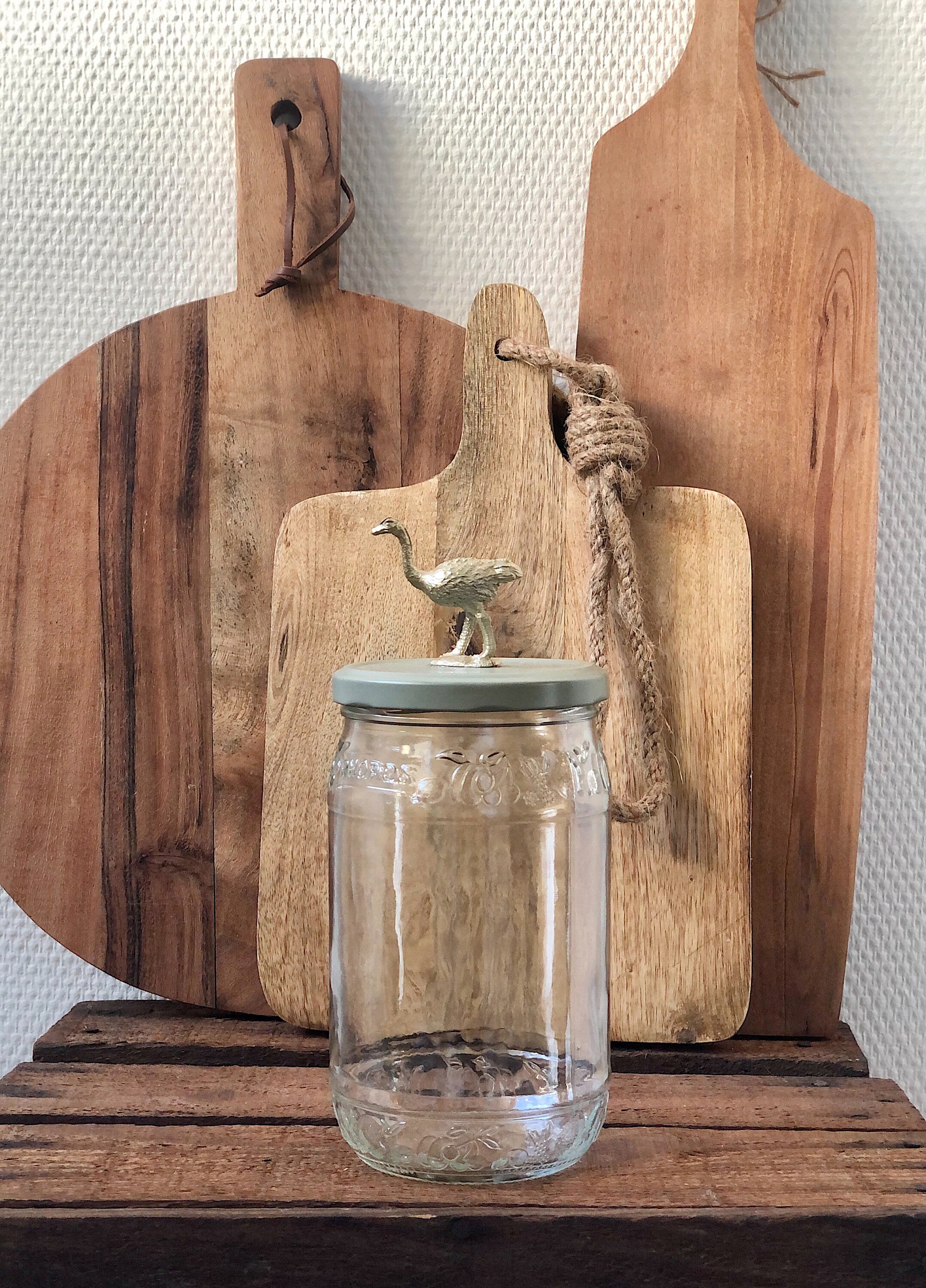 Wild Reusable and custom glass jar Etsy