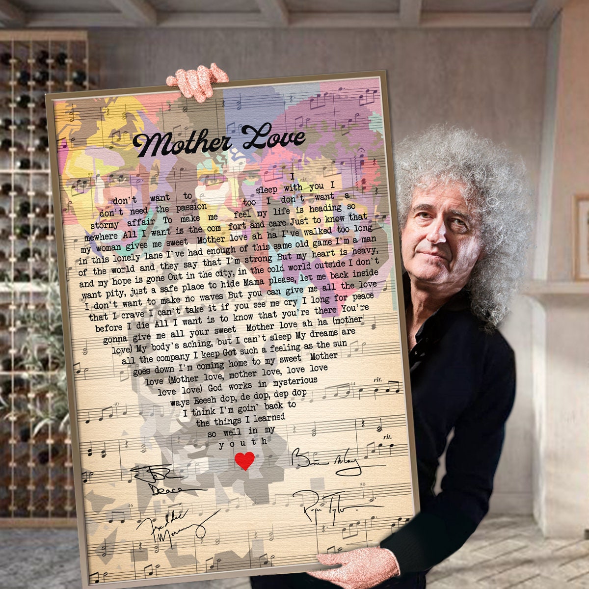 Queen Posters / Mother Love / Queen Album Cover Poster Poster | Etsy