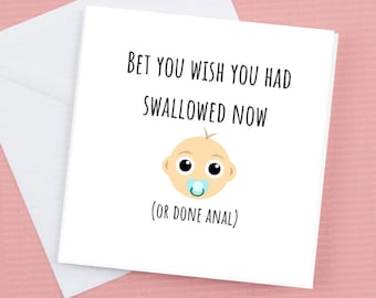 New Baby Card - Explicit Warning!