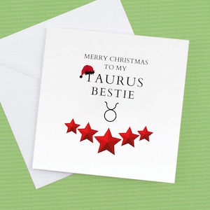 Feliz Natal para meu melhor amigo taurino