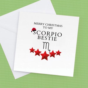Feliz Natal para minha melhor amiga de Escorpião