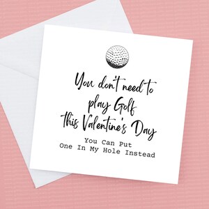 Sie brauchen an diesem Valentinstag nicht Golf zu spielen