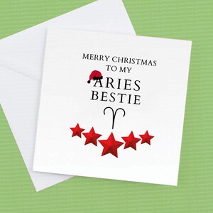 Feliz Natal para minha melhor amiga de Áries