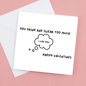 Happy Valentines - Sie trinken und schwören zu viel
