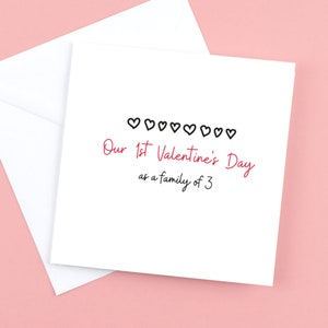 Unsere 1ST Valentines als 3-köpfige Familie