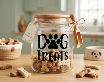 Dog Treats Paw Dog Animal Decal Vinyl Label Sticker STICKER ONLY