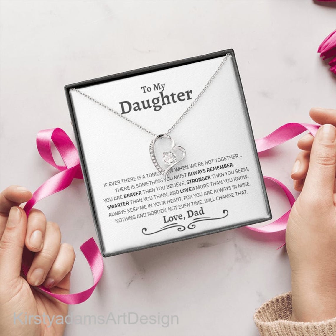 To My Daughter Keepsake Gift For Daughter Gift For Etsy