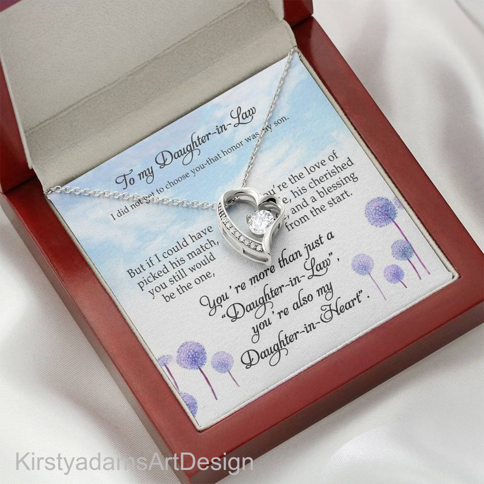 Personalized Gift For Daughter-in-law Birthday Gift For | Etsy