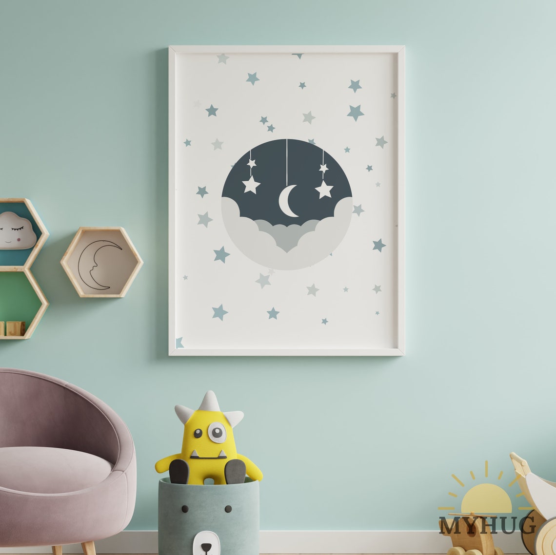 Baby Wall Art Baby Wall Decor Nursery Wall Art children Etsy