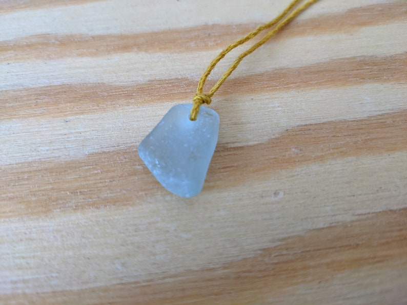 handmade sea glass necklace