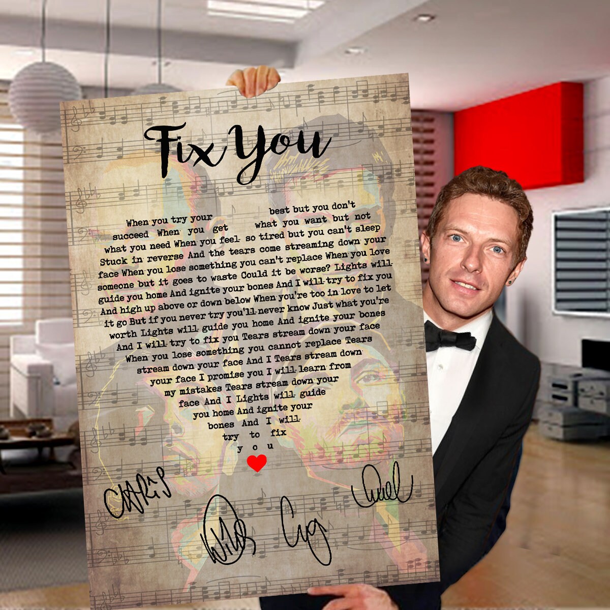 Coldplay Posters / Fix You / Coldplay Album Cover Poster Etsy