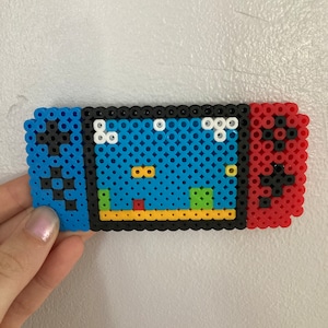 Meowser Custom Made Mario Perler 8-bit Perler Bead Art 