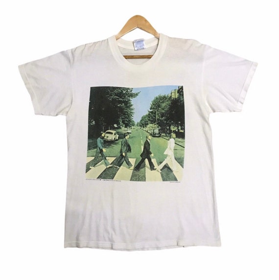 Vintage 90s the beatles abbey road band tee